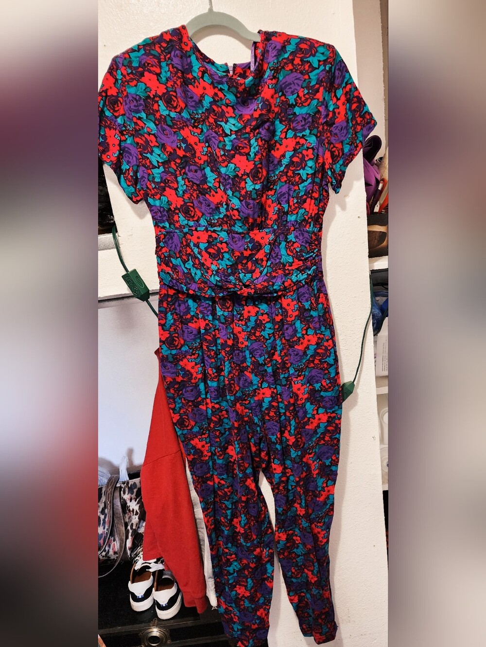 WOMEN'S 80'S JUMPSUIT - MULTI